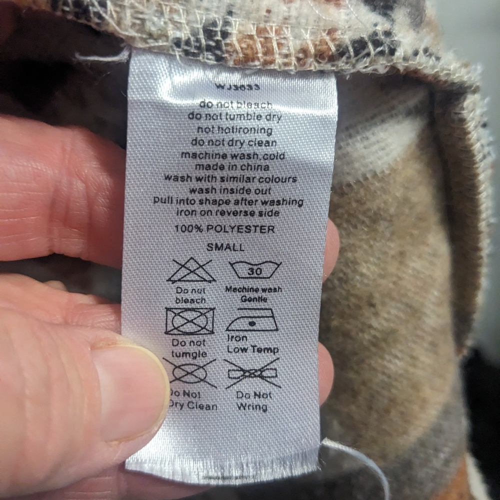 Anna Beige And Brown Patterned Jacket - image 5